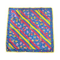 Handmade Vintage Clown Motif Throw Blanket