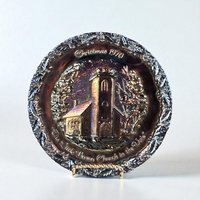 1970 Fenton "Little Brown Church" Plate