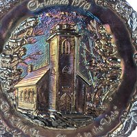 1970 Fenton "Little Brown Church" Plate