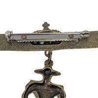 Vintage Spanish Matador Dangle Brooch