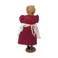 Vintage 12.5" Christmas Caroler Woman Figurine