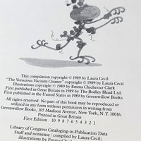 1989 Stuff and Nonsense Laura Cecil Hardcover