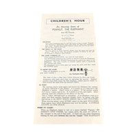 1958 Parker Brothers The Children's Hour Game