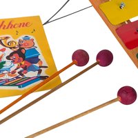 1960s Taiyo Melody Xylophone with Music Sheet