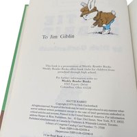 1976 "Hattie Rabbit" by Dick Gackenbach Hardcover Book