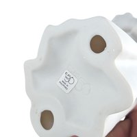 Vintage Dept. 56 Winter Silhouette Choir Angel Candle Holder