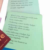 2001 Living Your Dreams Together Conversation Cards