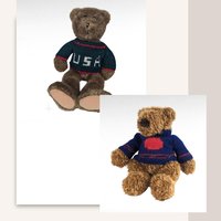 Vintage Sweater Bear Plush Pair - Gund & Commonwealth