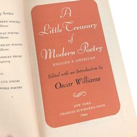 1946 A Little Treasury of Modern Poetry Hardcover