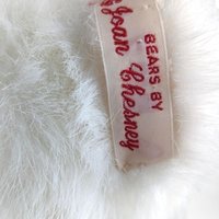 Vintage Arctic White Teddy Bear Duo - Joan Chesney & Berkeley Designs