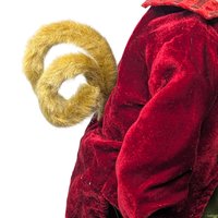 Vintage Anthropomorphic Cat Shelf Sitter - Dapper Holiday Feline