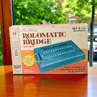 1960s Milton Bradley Rolomatic Bridge Machine