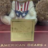 Vintage Lenox 100th Anniversary American Bears