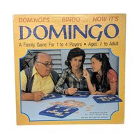 1982 'Domingo' Family Board Game, Missing 1 Tile