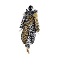 Vintage Lindell Porcelain Harlequin Doll