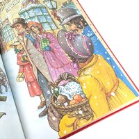 Vintage Christmas Storybook Pair