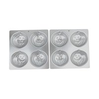 1990s Wilton Pumpkin Jack O Lantern Cake Pan Lot