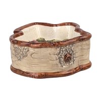 1999 St. Nicholas Square Cardinal Ceramic Candy Dish