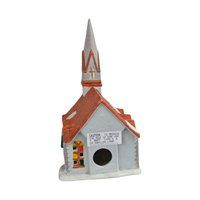1989 Rex & Lee Ceramic Light-Up Church