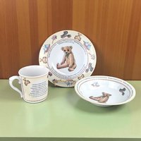 Vintage Royal Worcester Days of the Week 3 Piece Set
