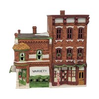 1988 Dept 56 Variety Store and Barber Shop Christmas in the City Series