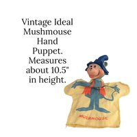 Vintage 1964 Ideal Mushmouse Hand Puppet