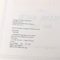 1978 'Sand Cake' by Frank Asch Hardcover Book