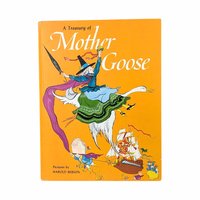 1967 'A Treasury of Mother Goose' Hardcover Book
