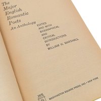 1963 'The Major English Romantic Poets' Softcover Book