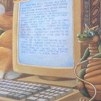 1993 'Cat and Mouse' Randal Spangler Framed Art Print