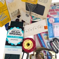 Vintage Mid-Century Sewing Notions and Accessories Lot