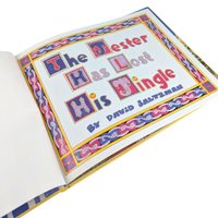 1995 'The Jester Has Lost His Jingle' by David Saltzman Hardcover Book