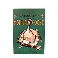 Vintage 1920s 'The Metropolitan Mother Goose' Softcover Book
