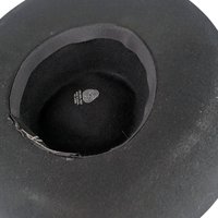 Vintage Sonni San Francisco Black and Gold Wool Ladies Hat