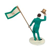 1994 Dept 56 First Annual Convention Figurine and Pin Set