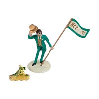 1994 Dept 56 First Annual Convention Figurine and Pin Set