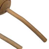 Vintage Trio of Wood-Burned Maracas