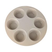 Vintage Anchor Hocking Muffin Pan and 2-in-1 Snowman Cookie Cutter