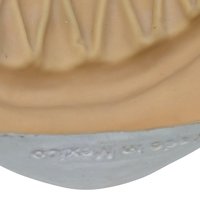 Vintage Hand-Painted Rubber Creepy Clown Mask