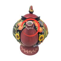 2003 Susan Winget Avignon Morning Teapot and Mug Set