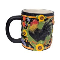 2003 Susan Winget Avignon Morning Teapot and Mug Set