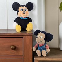 Vintage Mickey Mouse Plush Collection