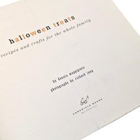 Vintage Halloween Cookbook Choice