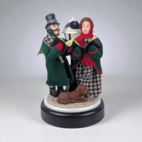 1990 Holiday Creations Animated Musical Carolers