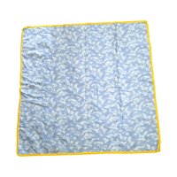 Handmade Vintage Clown Motif Throw Blanket