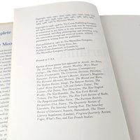 1967 The Complete Poems of Marianne Moore Hardcover