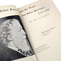 1968 Robert Browning and His World Two Robert Brownings