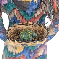 1996 Patty Kune Handmade Folk Art Doll