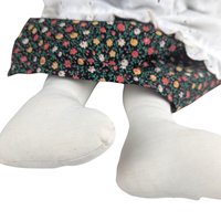 1970s Barbara Lorin Folk Art Porcelain Doll Pair