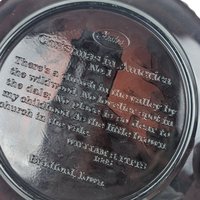 1970 Fenton "Little Brown Church" Plate